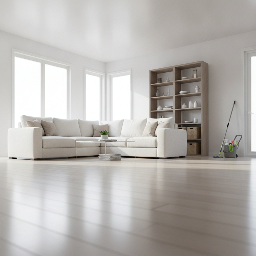 Cleaning Service - No Face and No Text